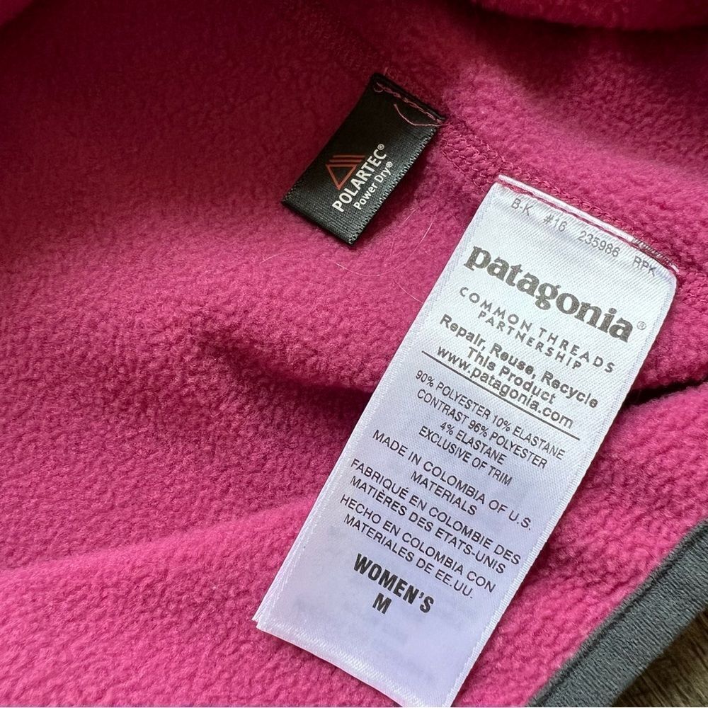 Patagonia Piton Hybrid Pullover Polartec 1/4 Zip Fleece Jacket Founders Brewing - Picture 8 of 9